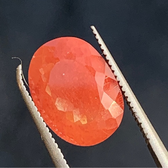 8.54Ct Natural Reddish Orange Andesine Labradorite Congo Lot - Picture 10 of 17